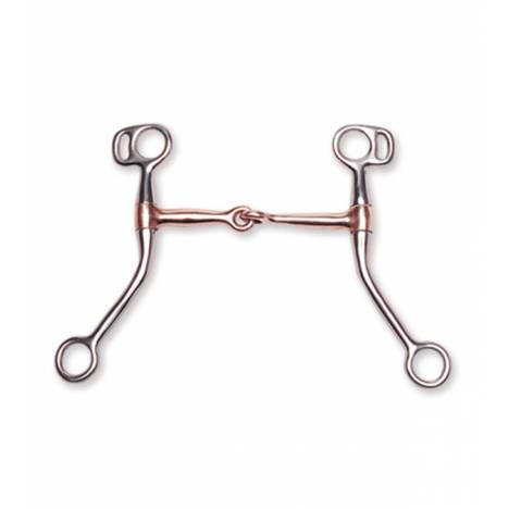 Jacks Copper Mouth Training Snaffle Bit