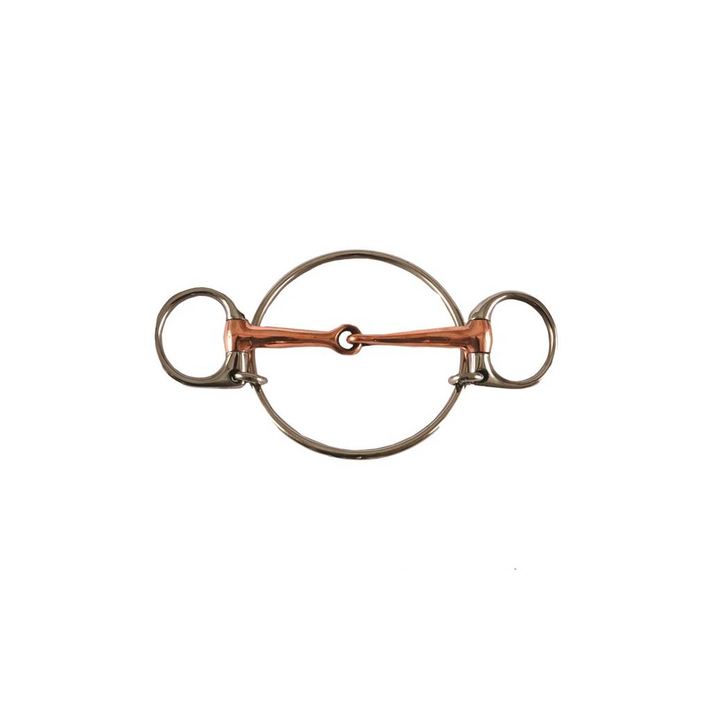 Jacks Dexter Ring Racing Copper Mouth Bit