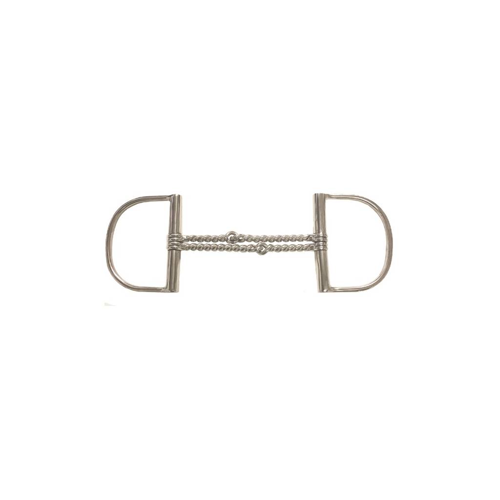 Jacks Double Twisted Wire Dee Ring Bit