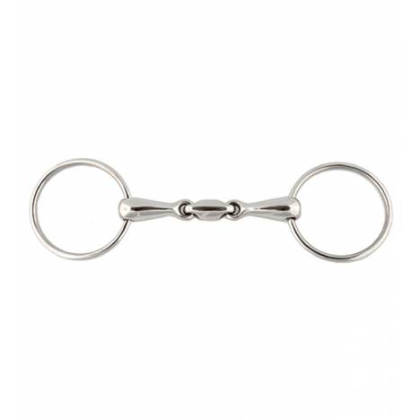 Jacks Horizontal Elliptical Loose Ring Snaffle Bit