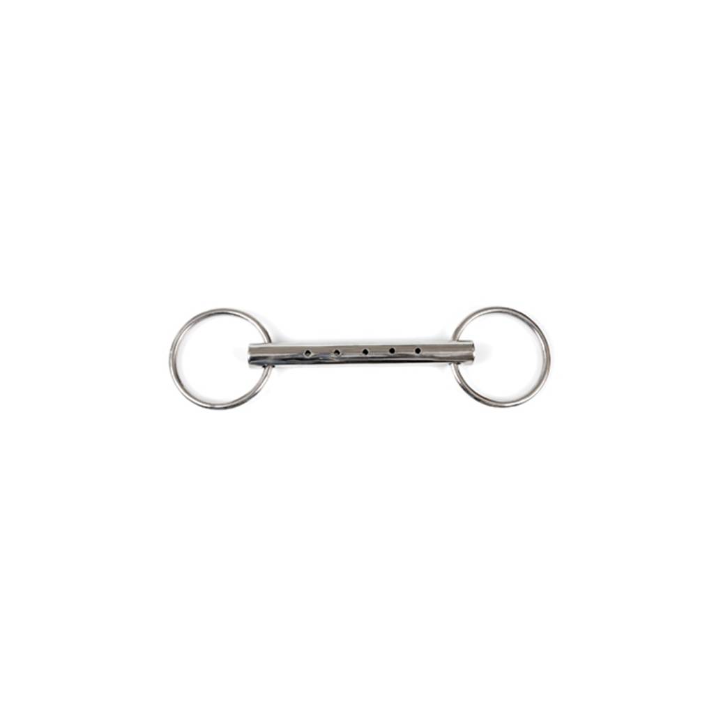 Jacks Hollow Pipe Mouth Loose Ring Snaffle Bit