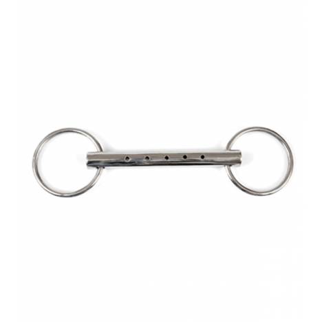 Jacks Hollow Pipe Mouth Loose Ring Snaffle Bit