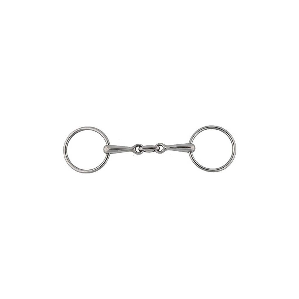 Jacks Horizontal Elliptical Link Snaffle Bit