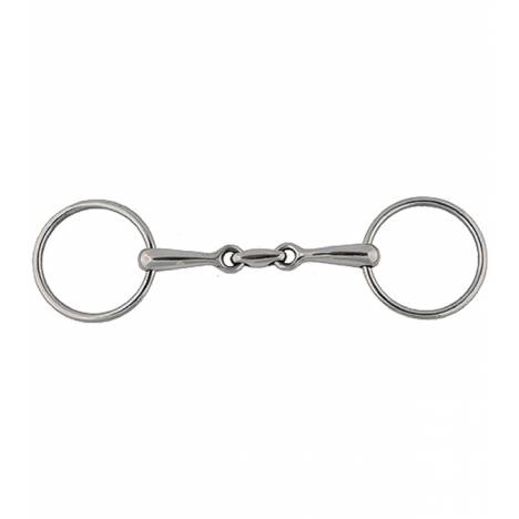 Jacks Horizontal Elliptical Link Snaffle Bit