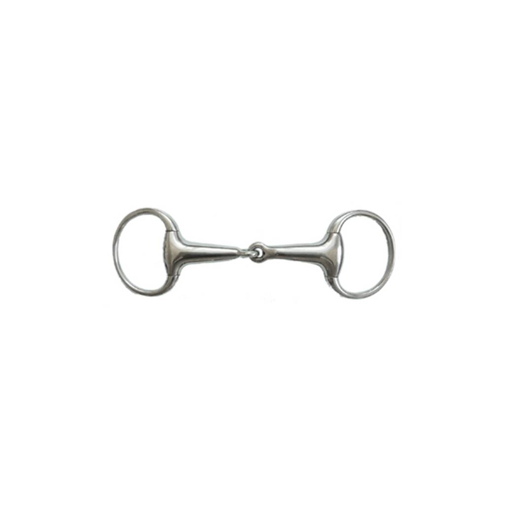 Jacks Thick Hollow Mouth Eggbutt Snaffle Bit