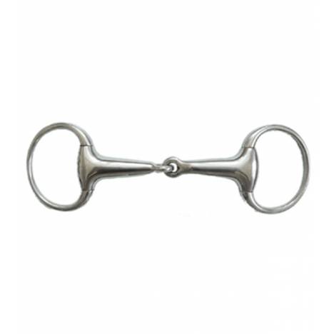 Jacks Thick Hollow Mouth Eggbutt Snaffle Bit