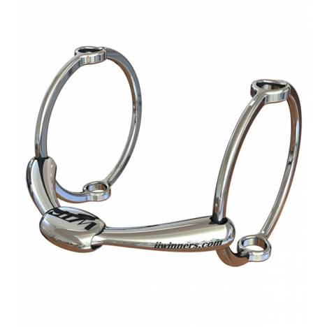 WTP (Winning Tongue Plate) Polo Gag Bit with Normal Plate & 67mm Rings