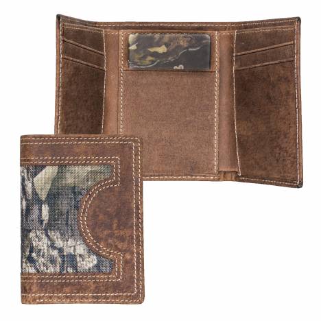 Mossy Oak Double-Stitched Wallet