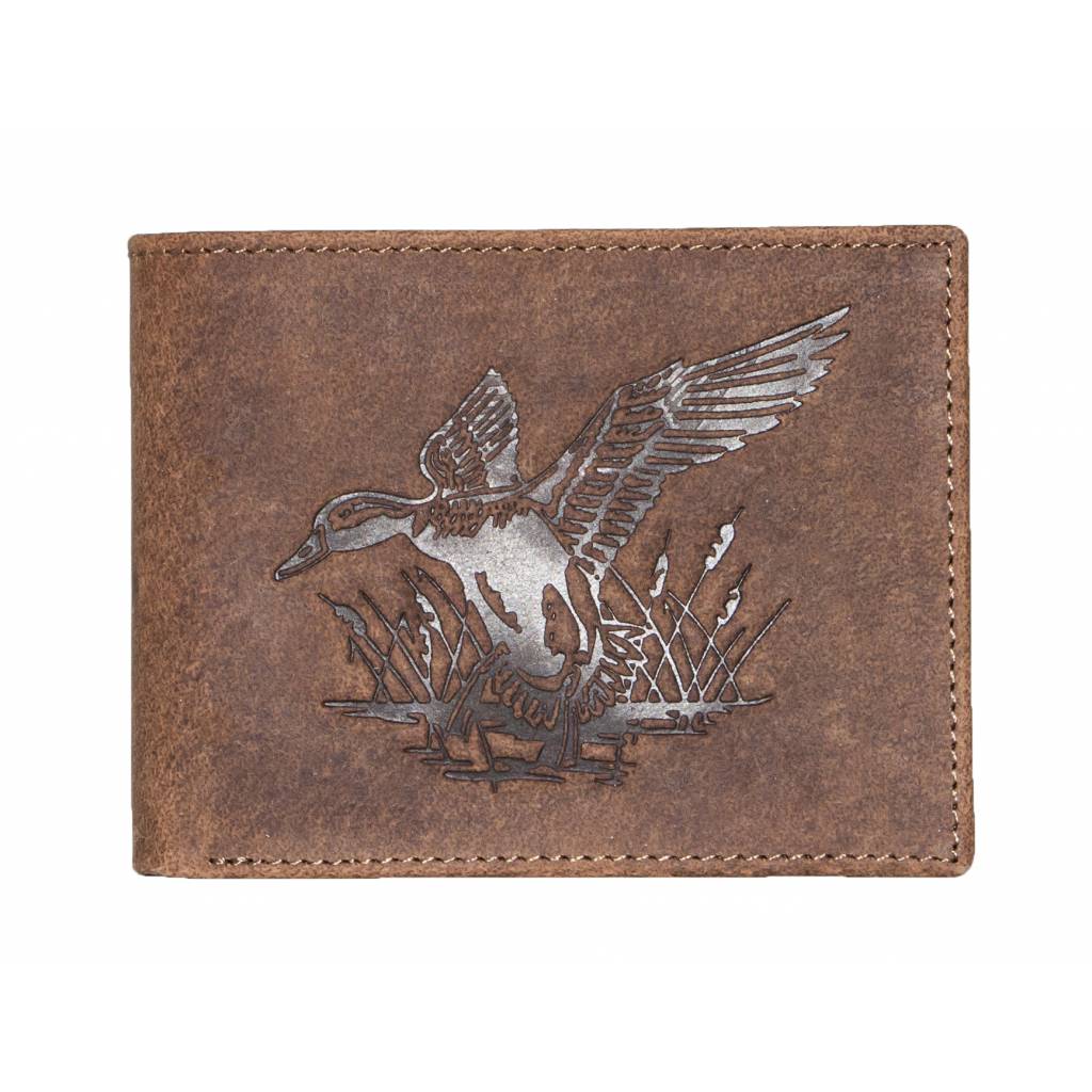 Mossy Oak Duck Embossed Billfold Wallet