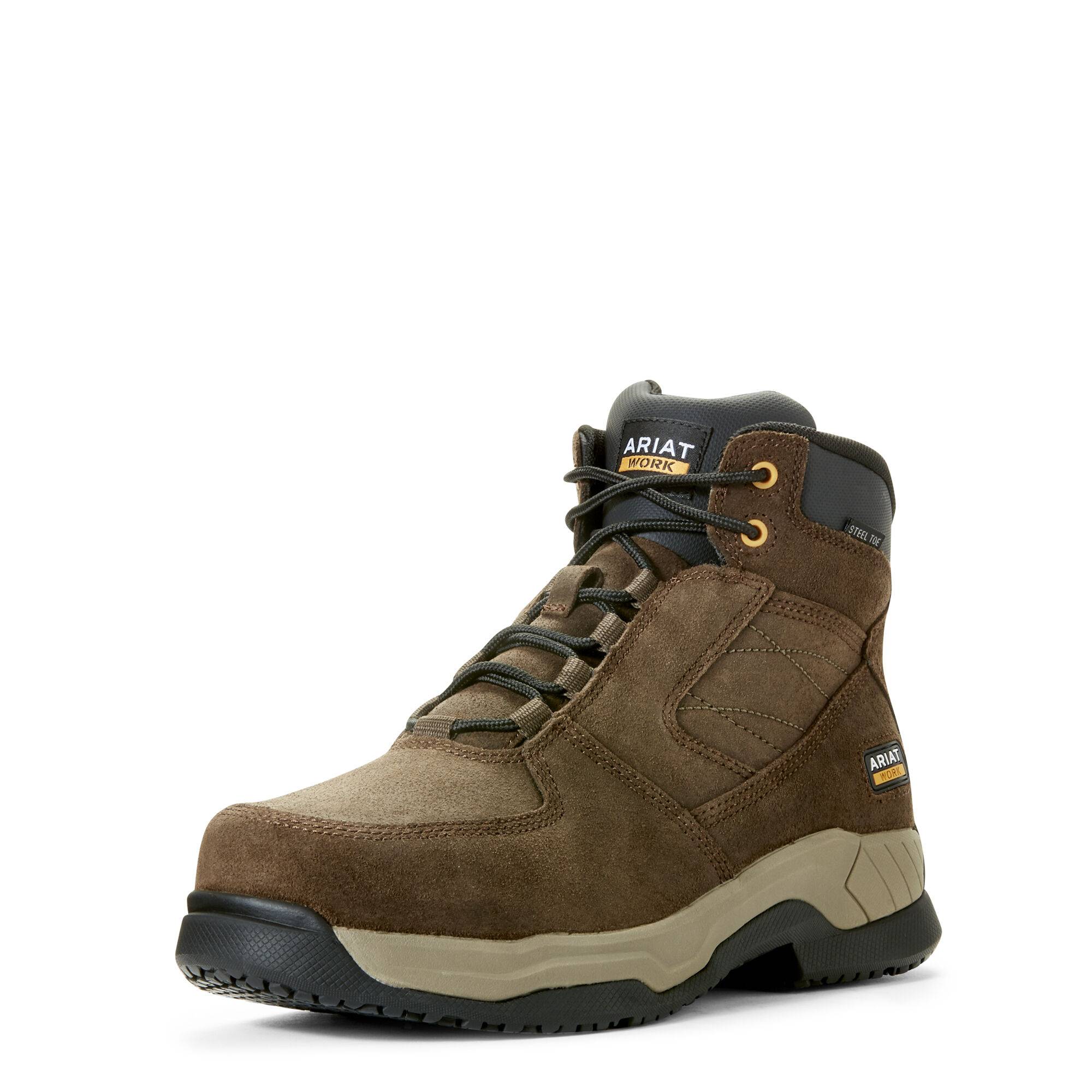 4-219253 Ariat Mens Contender 6 Steel Toe Work Boots sku 4-219253