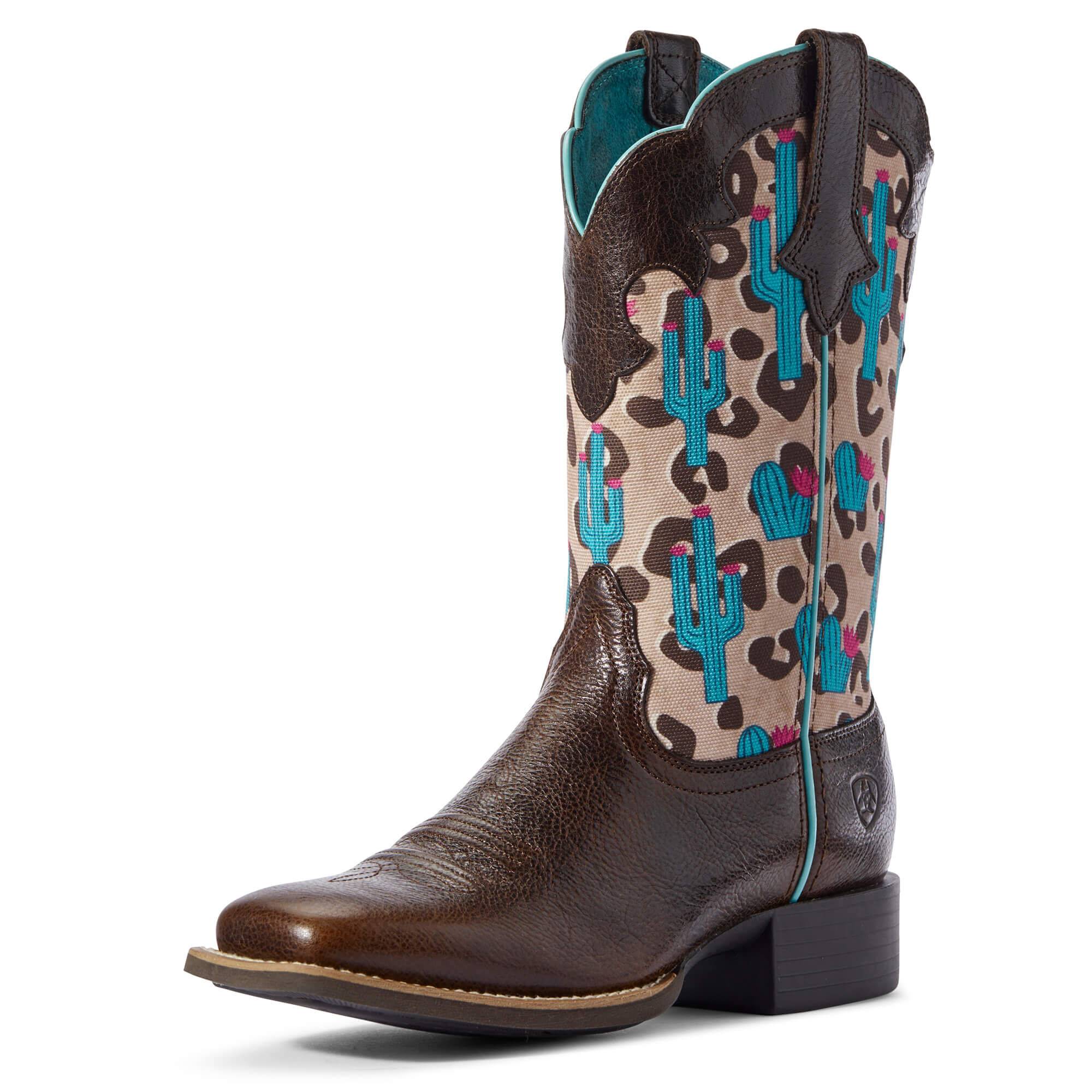 Ariat Ladies Round Up Willow Western Boots