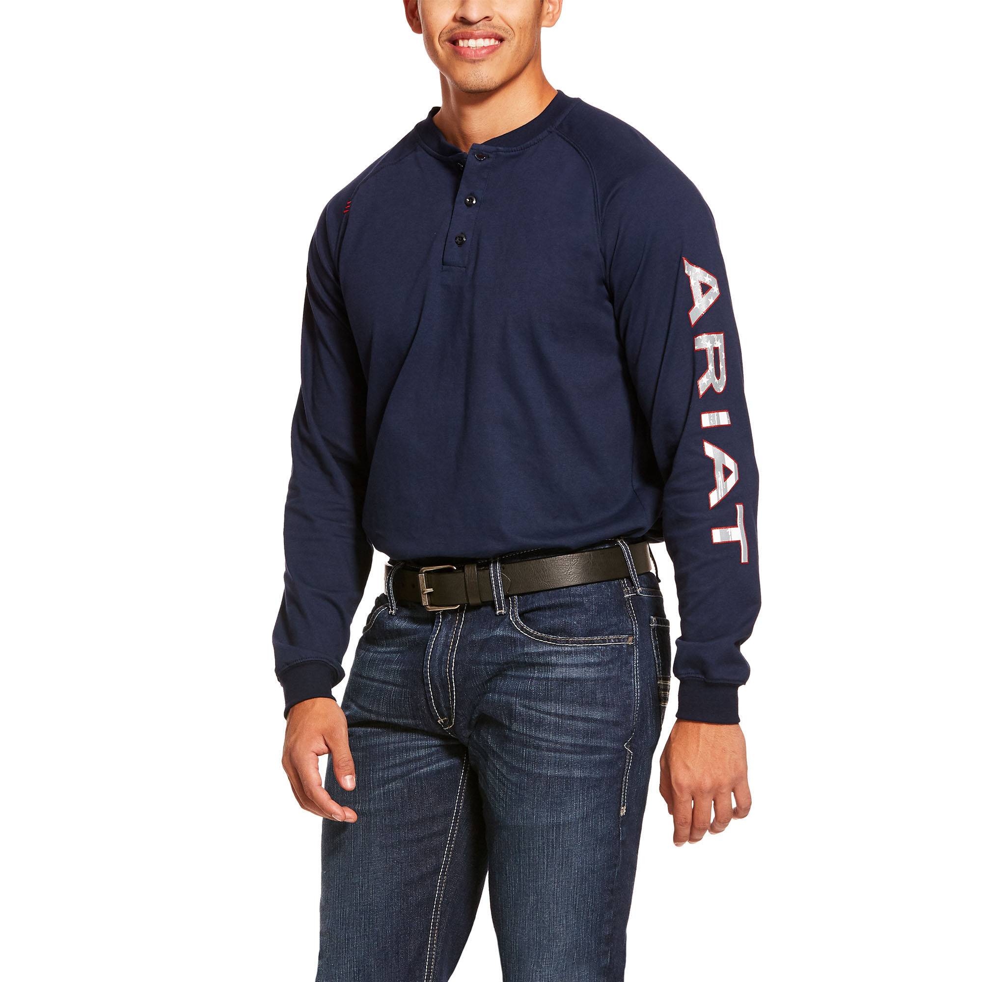 Ariat Mens FR Liberty Logo Shirt