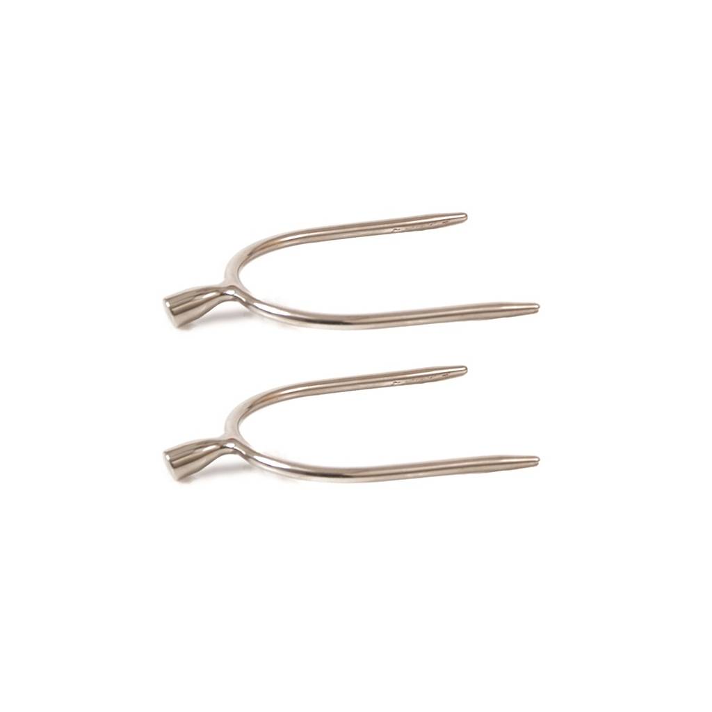 Jacks Quick-On Spurs with Blunt End - Sold in Pairs