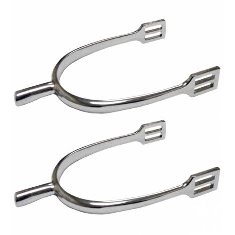 Jacks Dressage Spurs with Blunt End Neck - Sold in Pairs