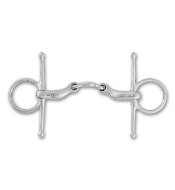 4-221805 Stubben Steeltec Anatomic Pony Full Cheek Snaffle  sku 4-221805