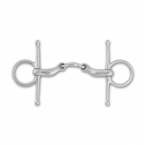 Stubben Steeltec Anatomic Pony Full Cheek Snaffle Bit