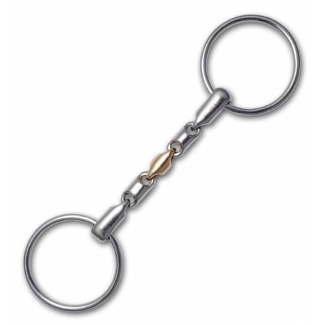 Stubben Steeltec Waterford Loose Ring Snaffle Bit