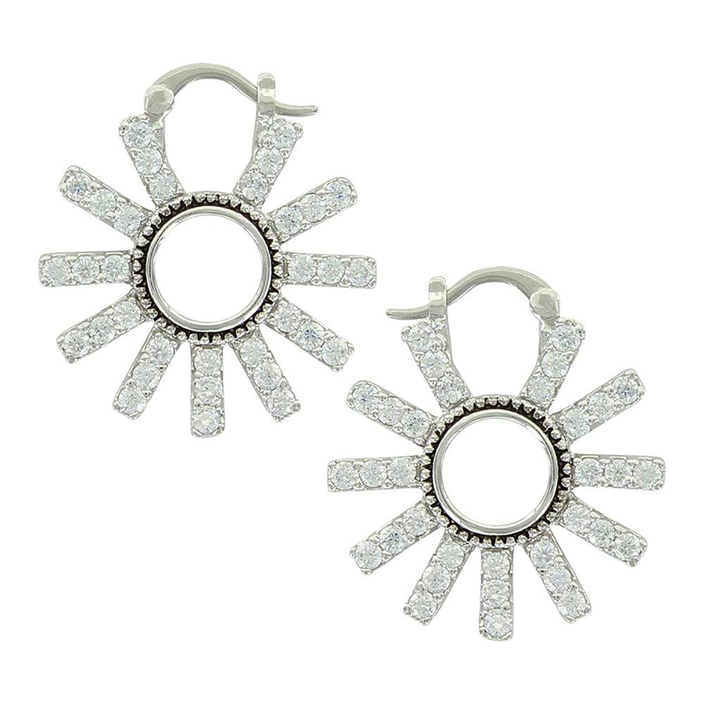 4-222114 Montana Silversmiths Spurred Brilliance Earrings sku 4-222114