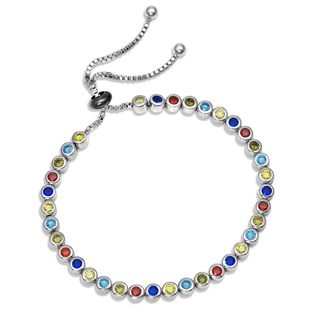 4-222137 Montana Silversmiths Rainbow Path Bolo Bracelet sku 4-222137