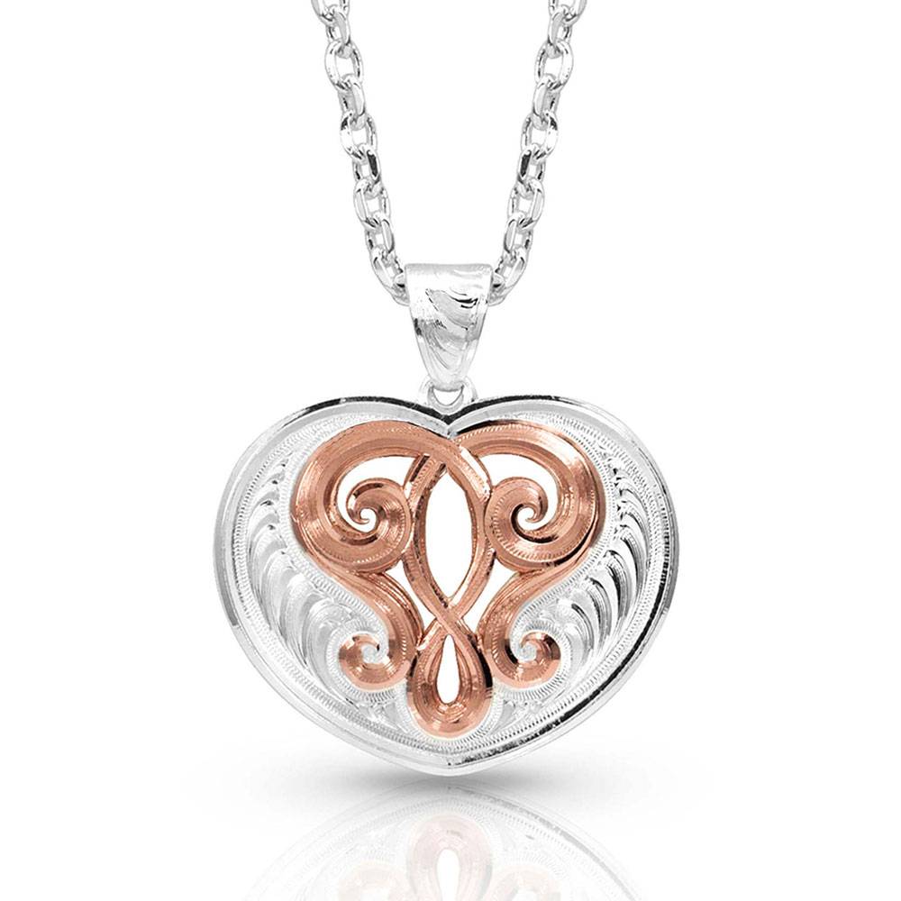 Montana Silversmiths Inner Beauty Heart Necklace