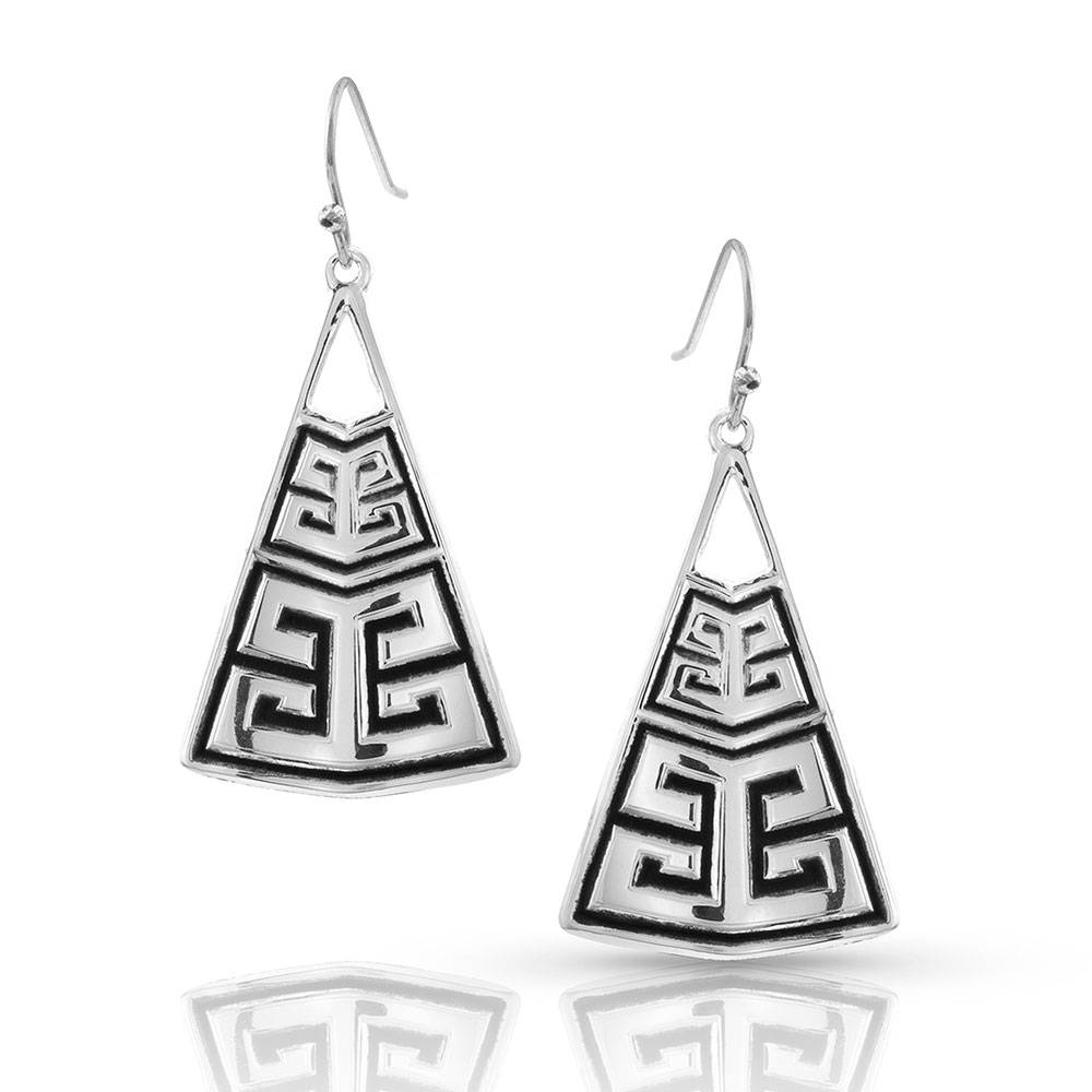 4-222141 Montana Silversmiths Finding Your Path Earrings sku 4-222141