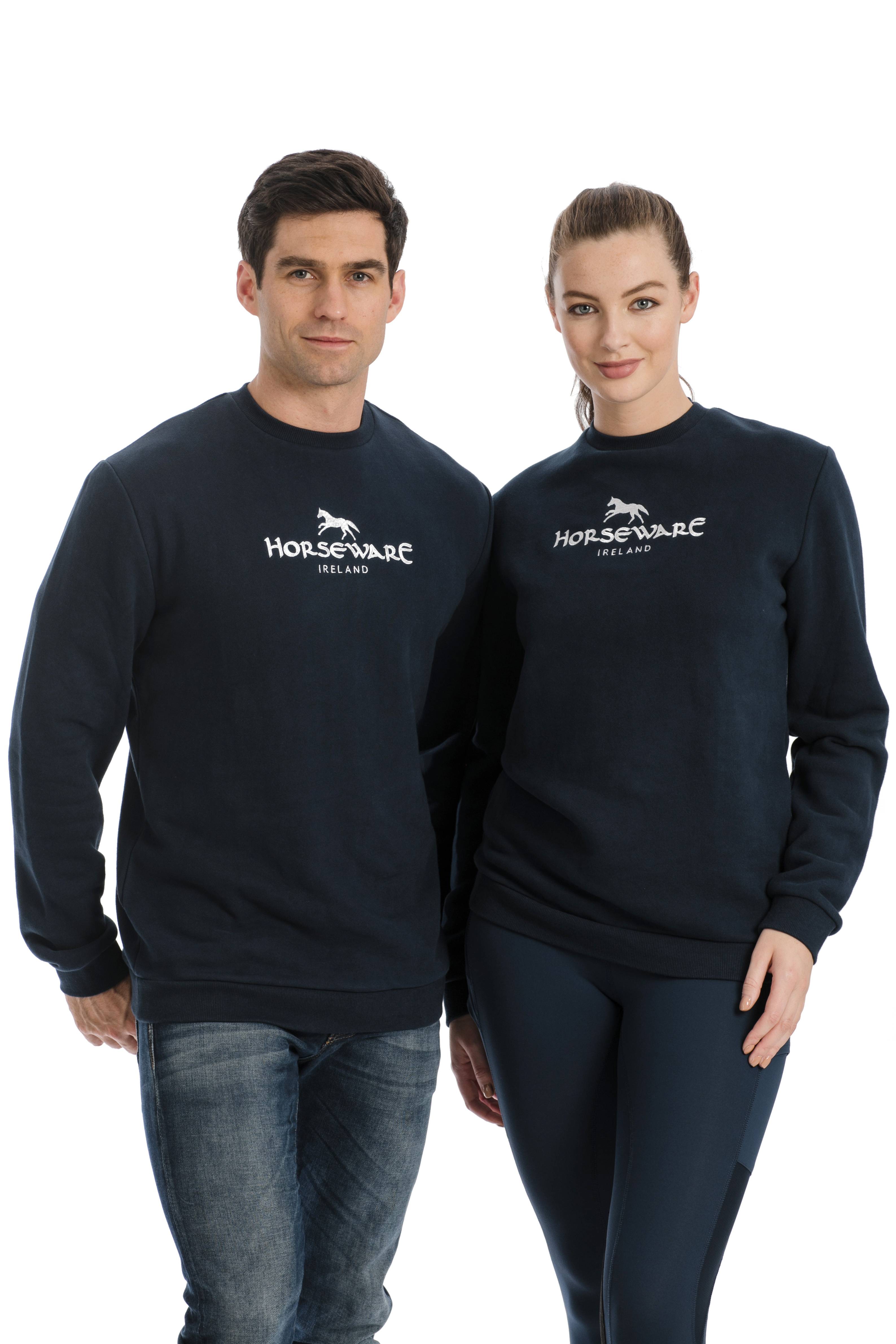 Horseware Adult Signature Cotton Crew Neck Sweatshirt