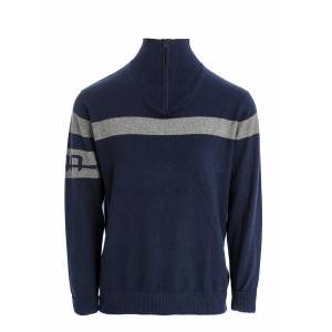 Alessandro Albanese Adult Quarter Zip Knit Sweater