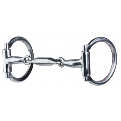 Professionals Choice D Ring Three Piece Snaffle