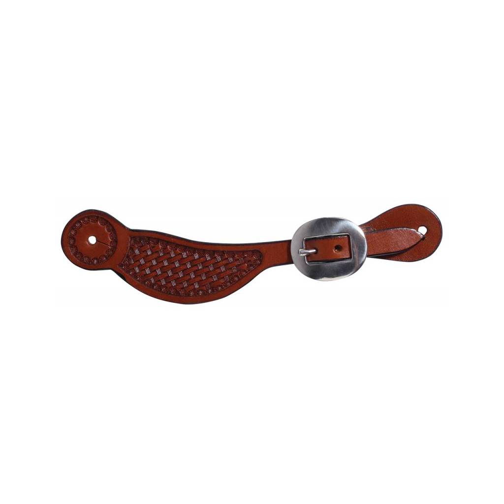 Professionals Choice Hombre Basketweave Spur Strap