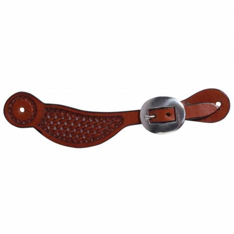 Professionals Choice Hombre Basketweave Spur Strap