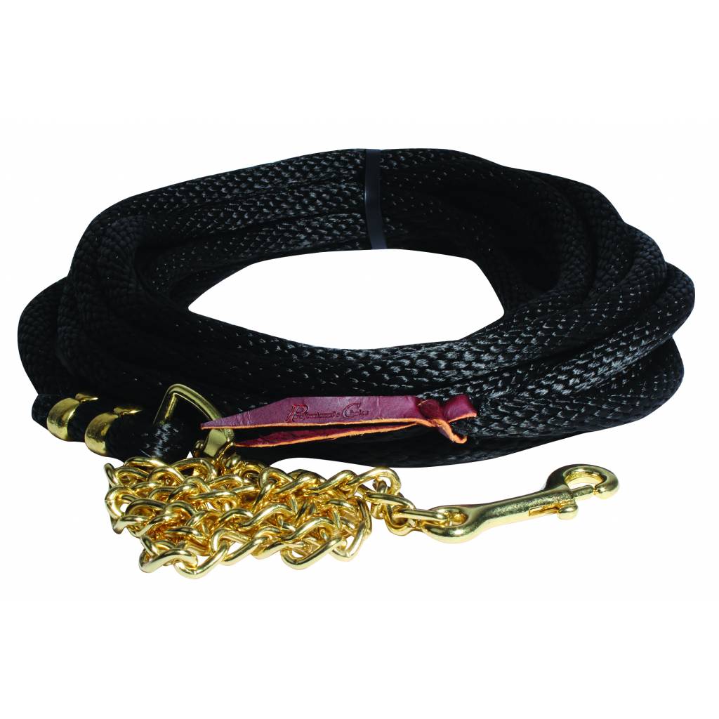 Professionals Choice Poly Rope Lunge Line With Chain