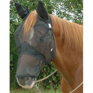 Cashel Quiet Ride Standard Fly Mask with  Mule Ears