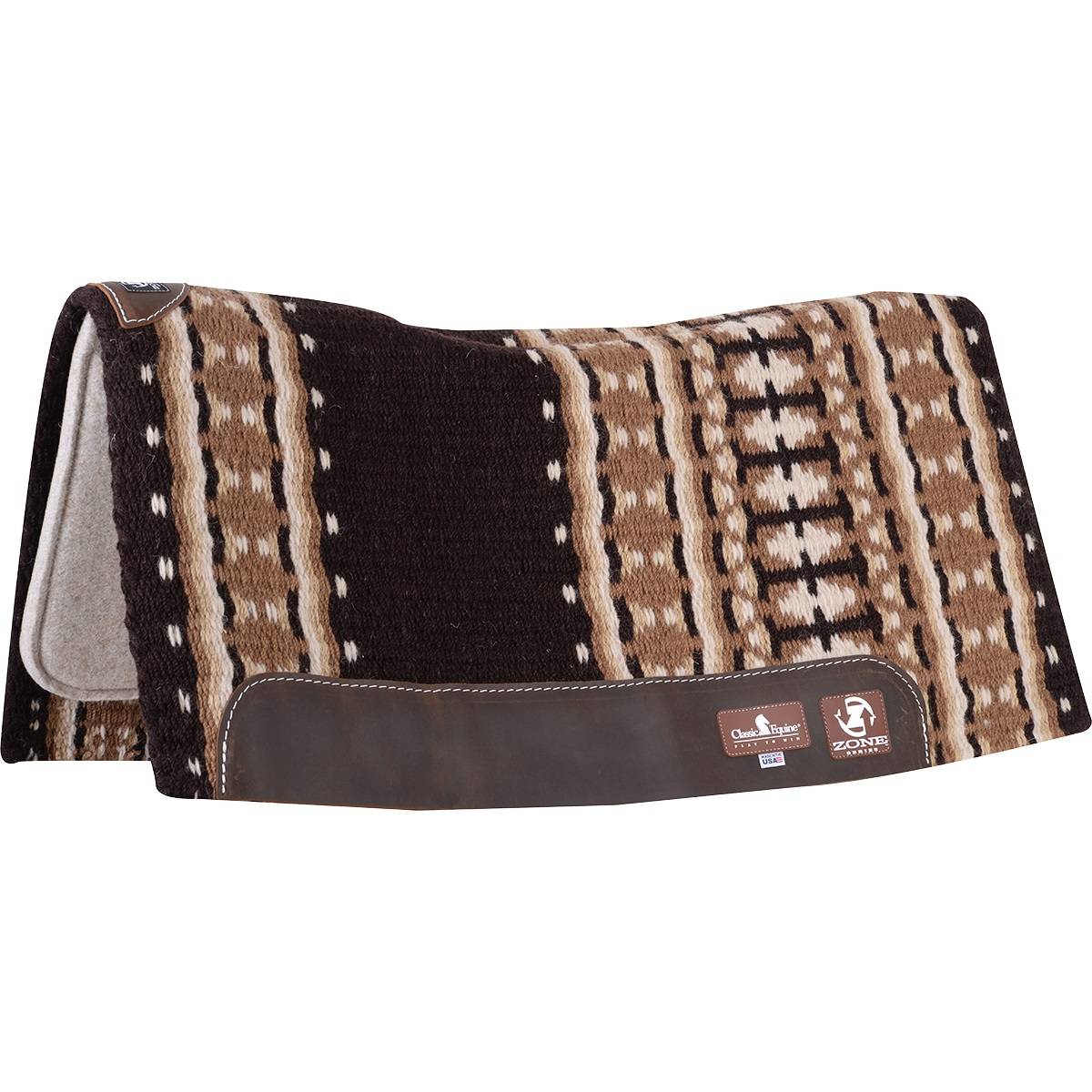 4-226198 Classic Equine Zone Series Blanket Top Saddle Pad  sku 4-226198