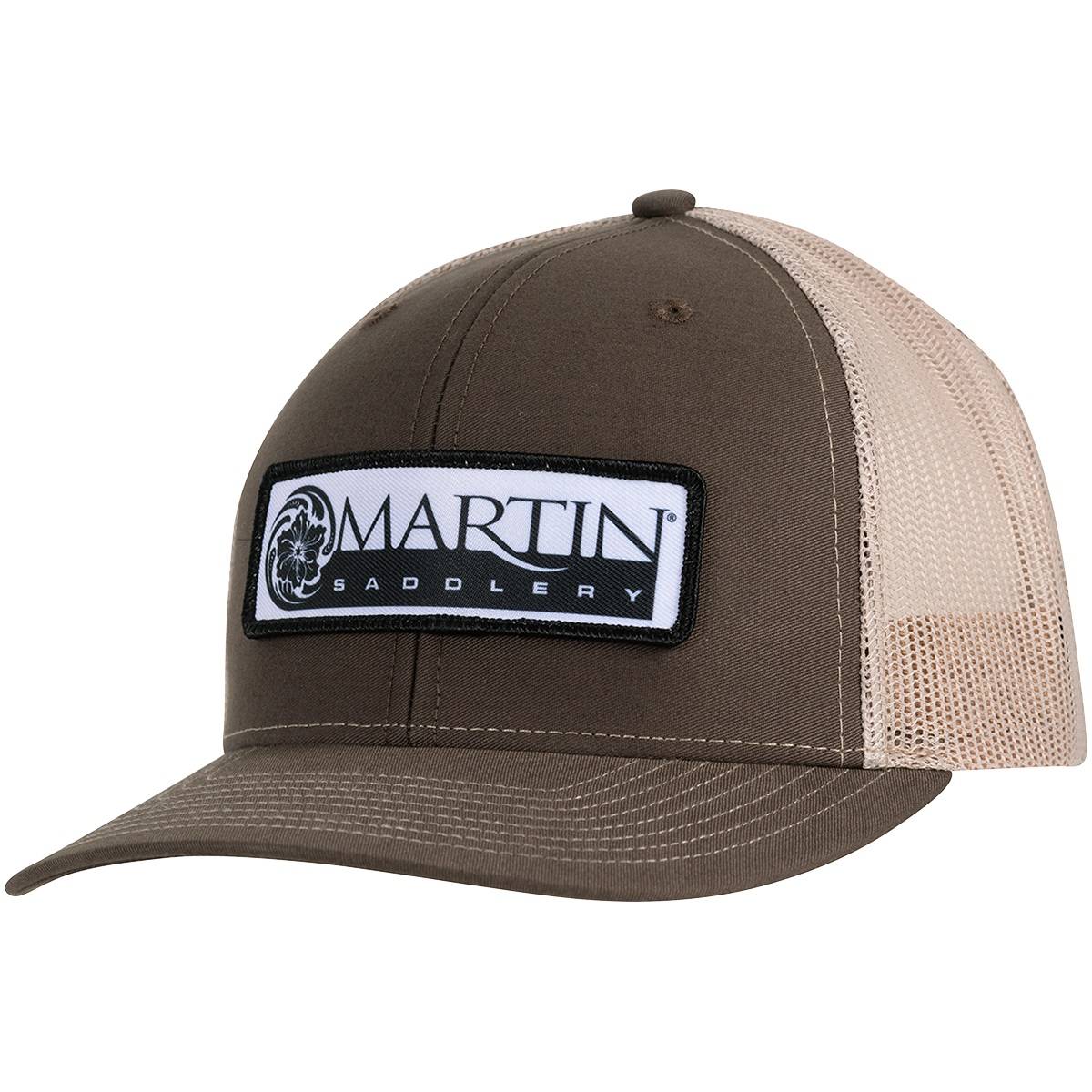 Martin Saddlery Mens Snapback Mesh Cap with Patch Logo