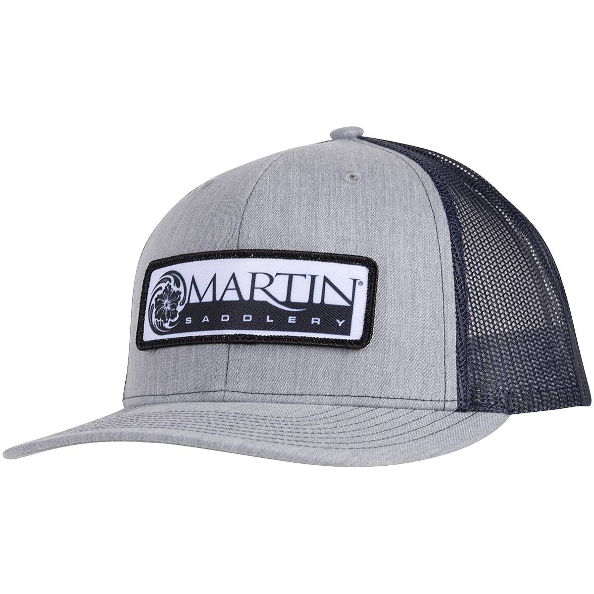 Martin Saddlery Mens Snapback Mesh Cap with Patch Logo