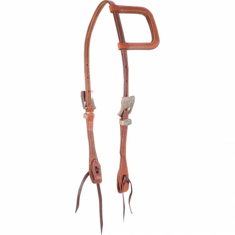 Martin Ranahan Split Ear Floral Headstall- 1"