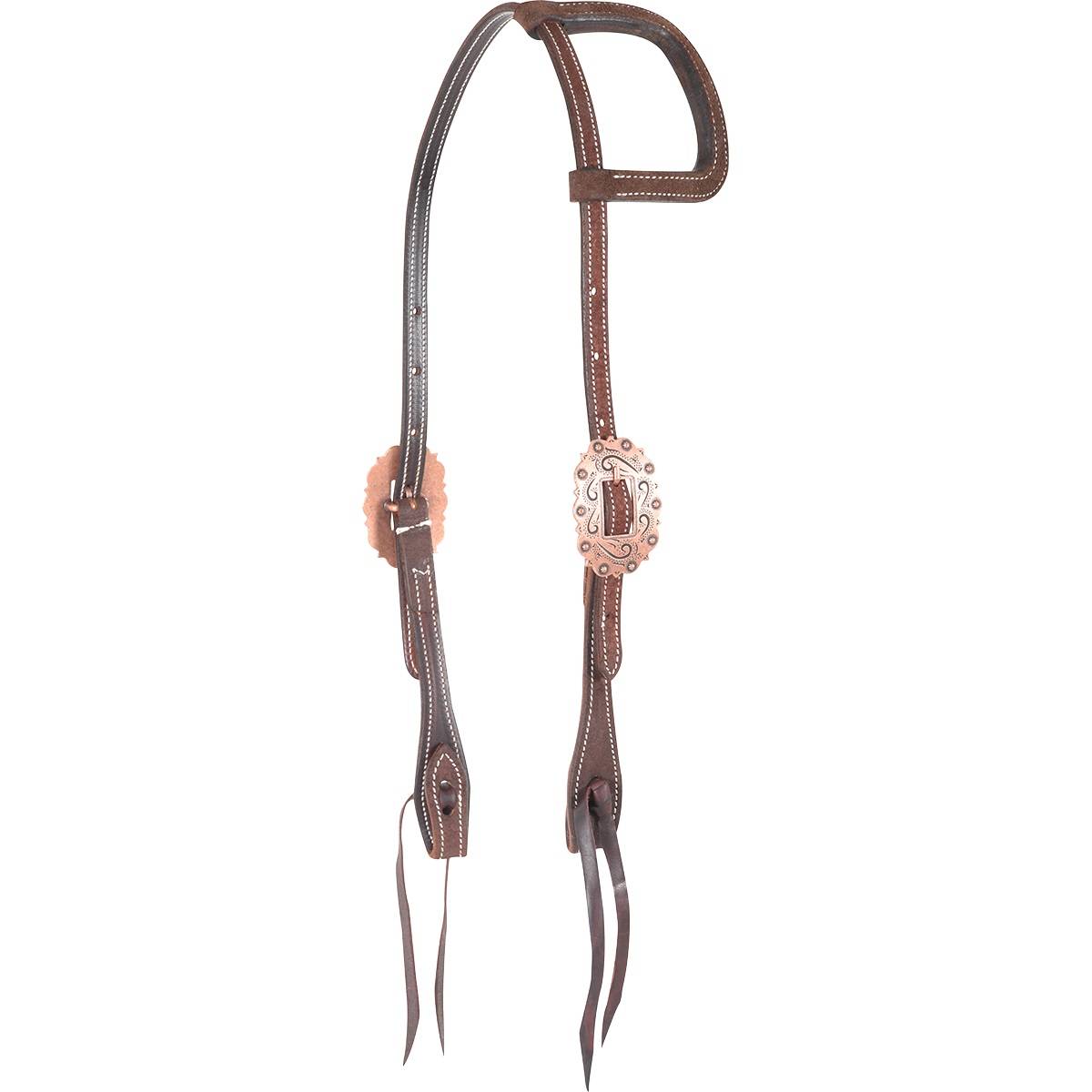 Martin Ranahan Split Ear Floral Headstall- 1