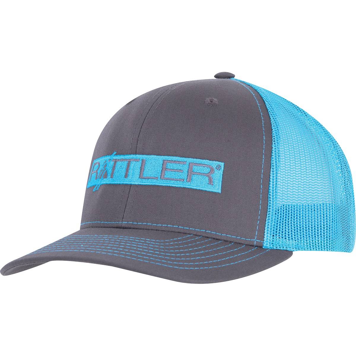 Rattler Mens Snapback Mesh Cap with Embroidered Logo