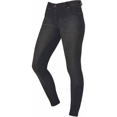 Dublin Ladies Shona Knee Patch Denim Breeches