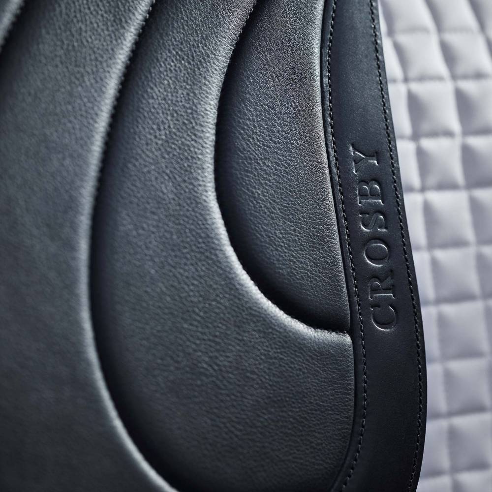 Crosby Dressage External Knee Block Saddle EquestrianCollections