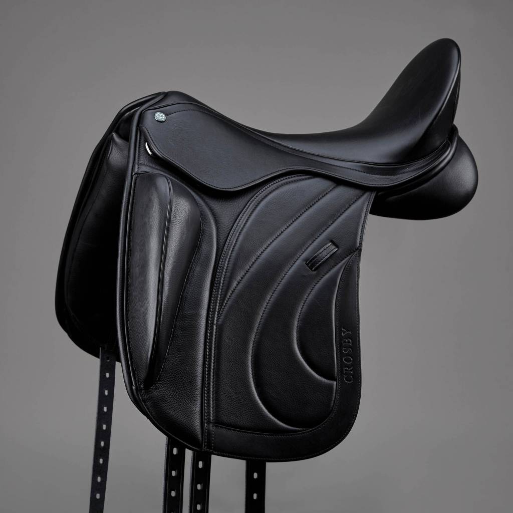 Crosby Dressage External Knee Block Saddle