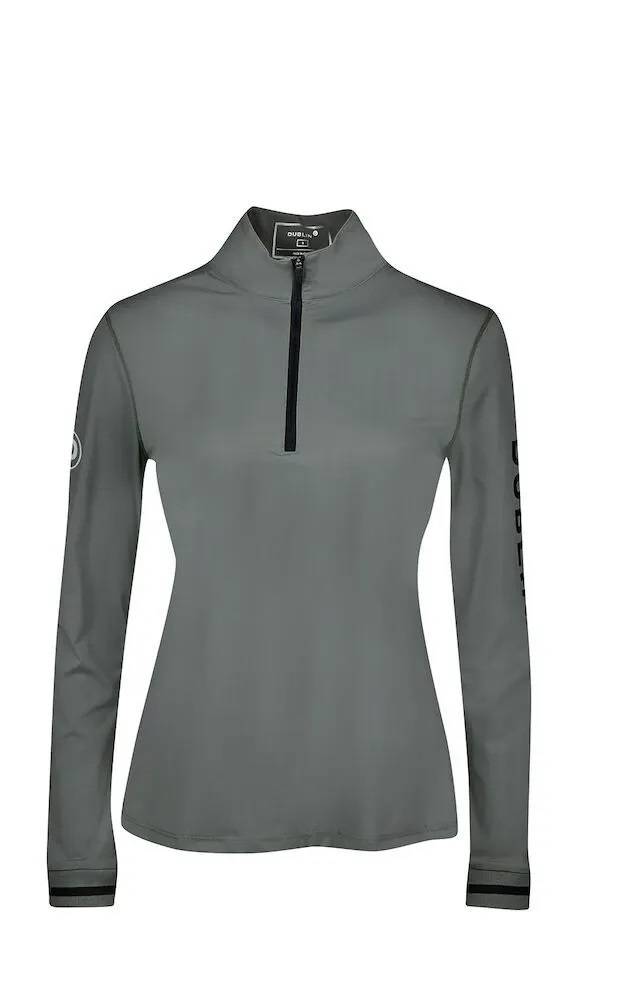 White Dublin Airflow CDT Womens Long Sleeve Competition Top