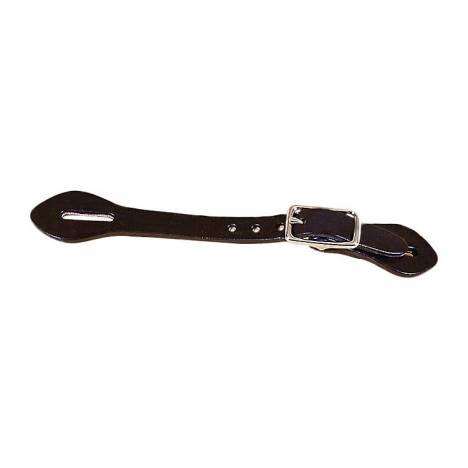 Tory Leather Shaped Spur Straps - Sold as Pair