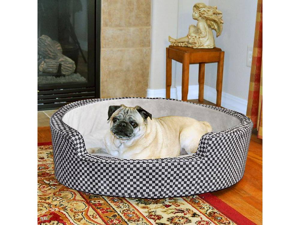 K&H Pet SelfWarming Cozy Sleeper Dog Bed EquestrianCollections