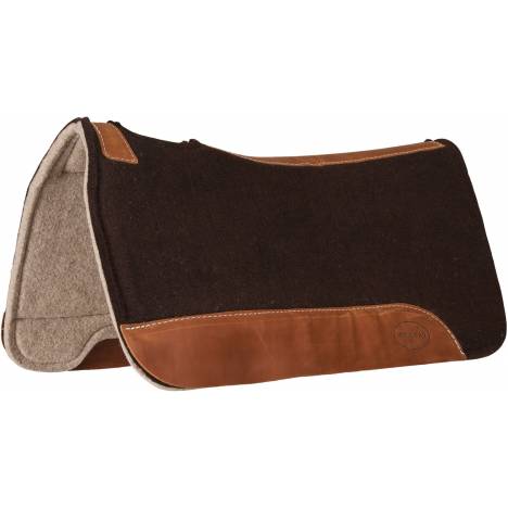 Mustang Contoured Wool Pad with Wool Bottom