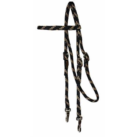 Triple E Soft Flat Browband Headstall with Snaps