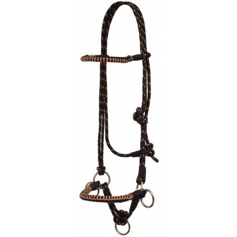 Side Pull Rope Halter with Braided Nose