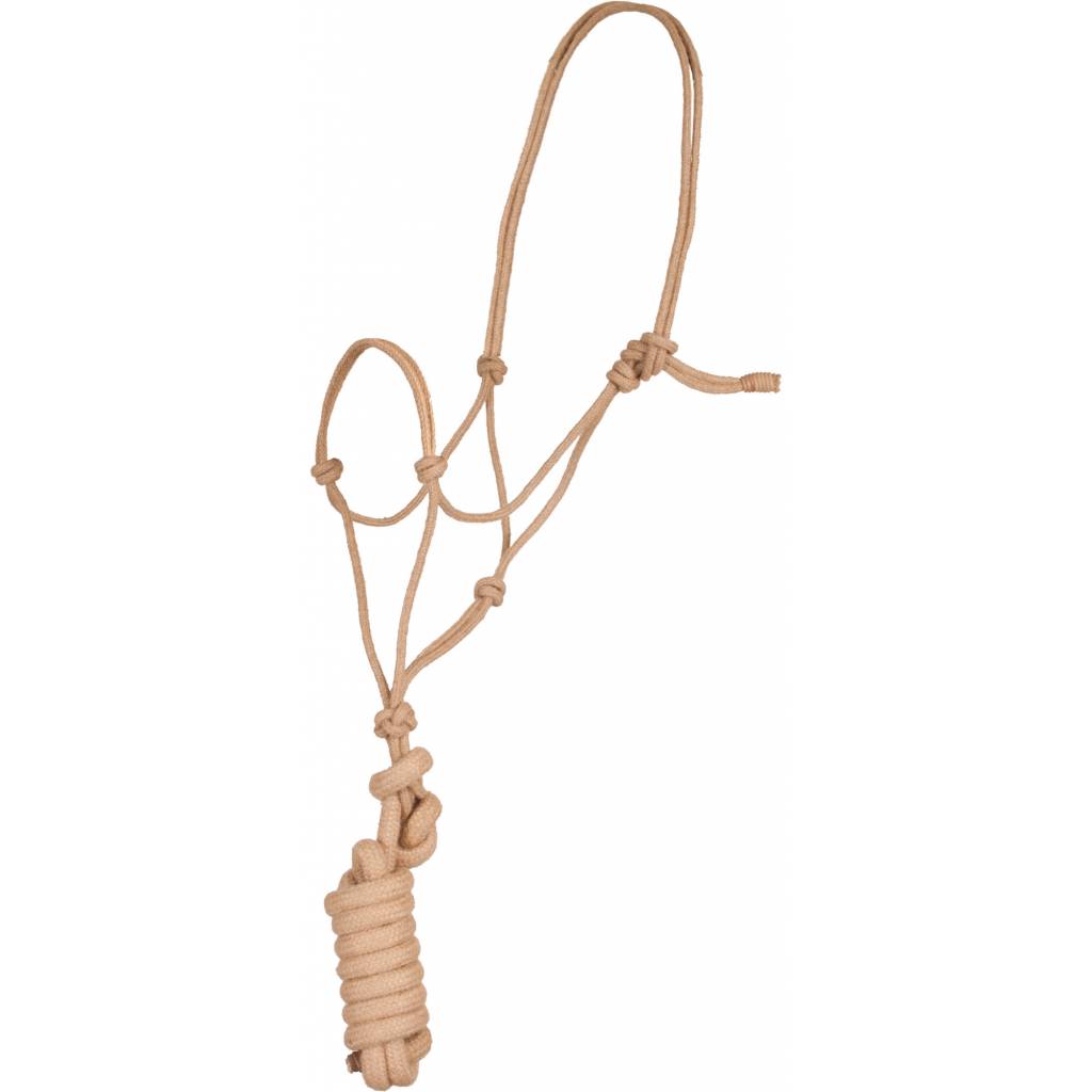 Mustang Jute Rope Halter with 9' Lead