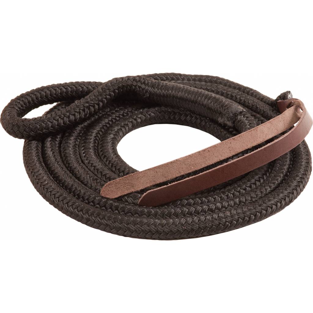 Mustang Eye Slide Rope Lead with Leather Popper