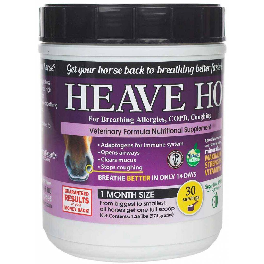 Equine Medical HEAVE HO Horse Supplement For Allergies,COPD,Coughing